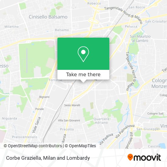 Corbe Graziella map