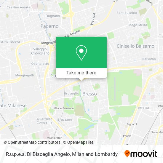 R.u.p.e.a. Di Bisceglia Angelo map