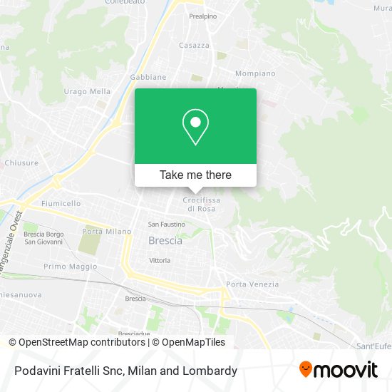 Podavini Fratelli Snc map