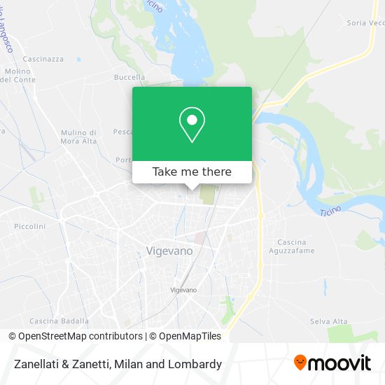 Zanellati & Zanetti map