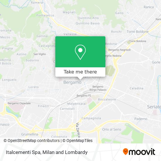 Italcementi Spa map