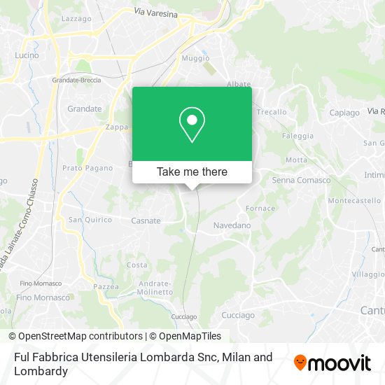 Ful Fabbrica Utensileria Lombarda Snc map