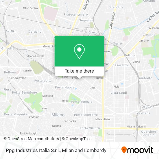 Ppg Industries Italia S.r.l. map