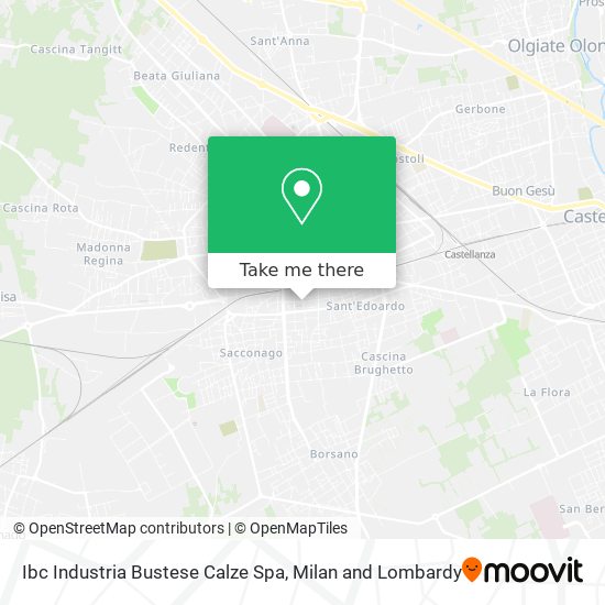 Ibc Industria Bustese Calze Spa map