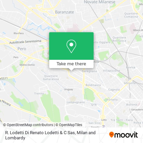 R. Lodetti Di Renato Lodetti & C Sas map