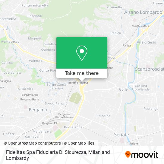 Fidelitas Spa Fiduciaria Di Sicurezza map