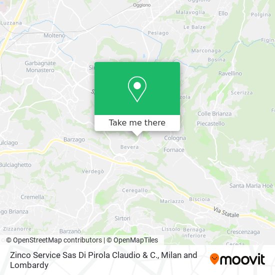 Zinco Service Sas Di Pirola Claudio & C. map