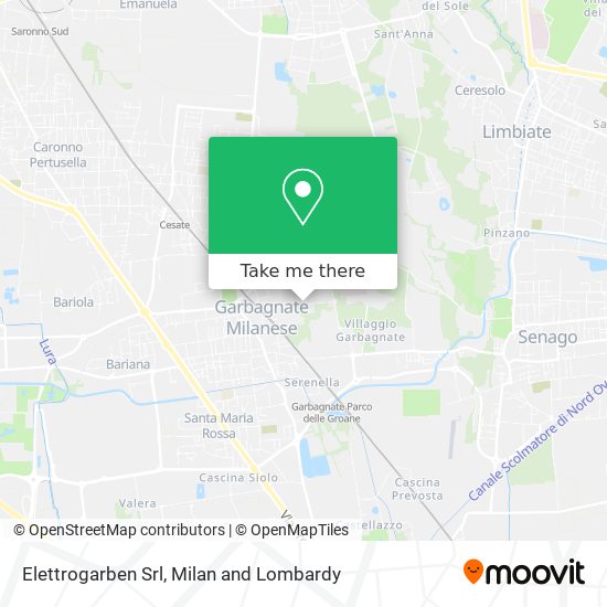 Elettrogarben Srl map