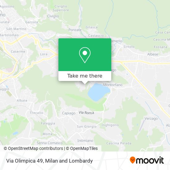 Via Olimpica 49 map