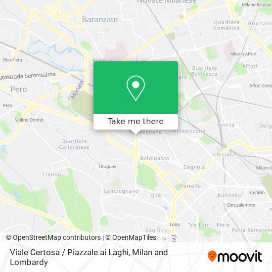 Viale Certosa / Piazzale ai Laghi map