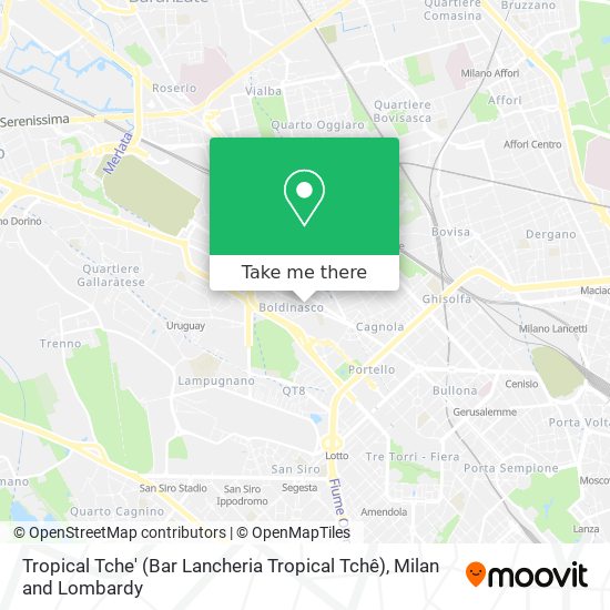 Tropical Tche' (Bar Lancheria Tropical Tchê) map