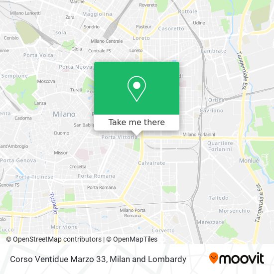 Corso Ventidue Marzo 33 map