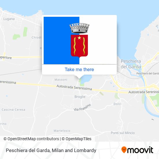 Peschiera del Garda map