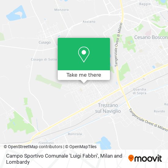 Campo Sportivo Comunale 'Luigi Fabbri' map