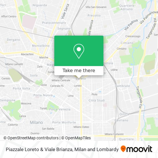 Piazzale Loreto & Viale Brianza map