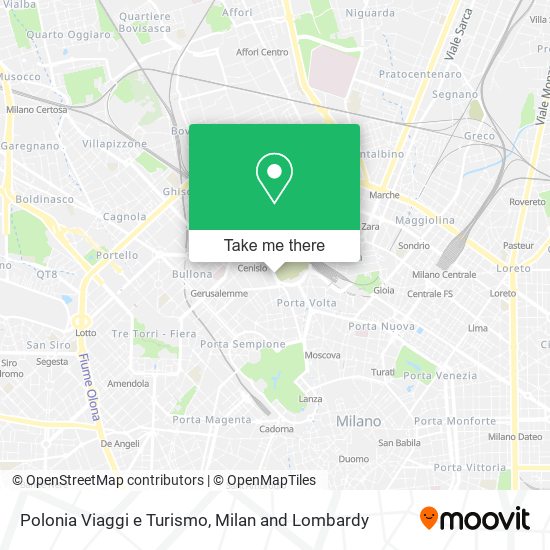Polonia Viaggi e Turismo map