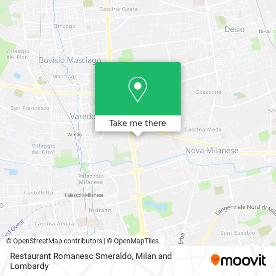Restaurant Romanesc Smeraldo map
