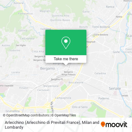 Arlecchino (Arlecchino di Previtali France) map