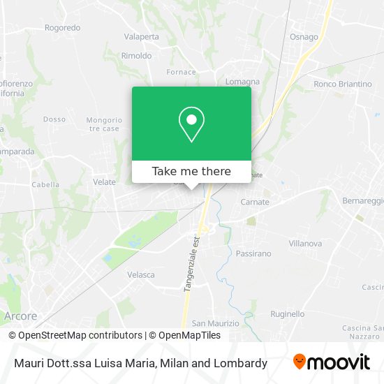 Mauri Dott.ssa Luisa Maria map