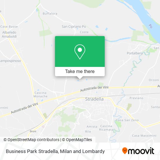 Business Park Stradella map