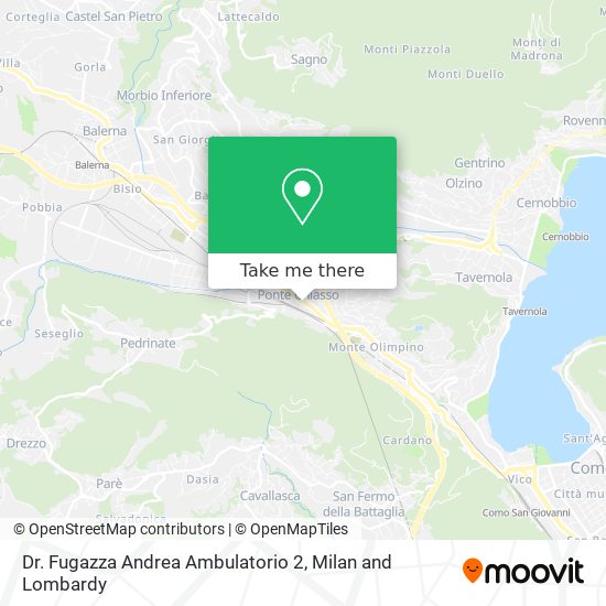 Dr. Fugazza Andrea Ambulatorio 2 map
