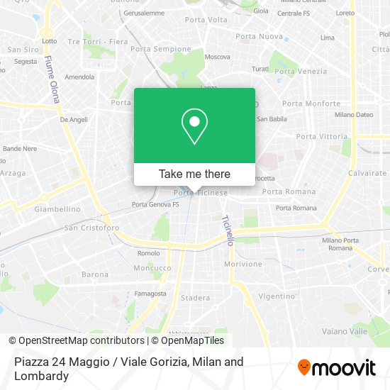 Piazza 24 Maggio / Viale Gorizia map