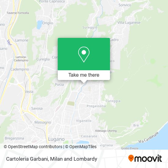Cartoleria Garbani map