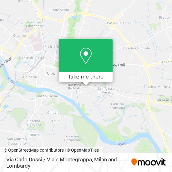 Via Carlo Dossi / Viale Montegrappa map