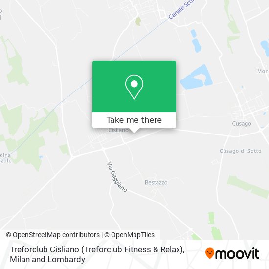 Treforclub Cisliano (Treforclub Fitness & Relax) map