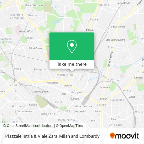 Piazzale Istria & Viale Zara map