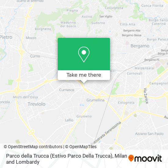 Parco della Trucca (Estivo Parco Della Trucca) map
