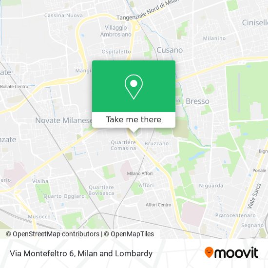 Via Montefeltro 6 map