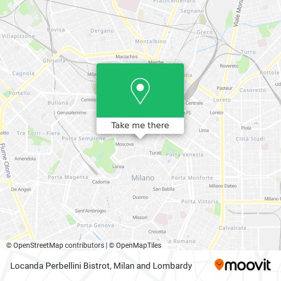 Locanda Perbellini Bistrot map