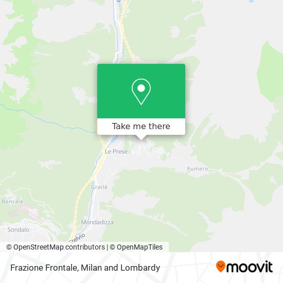 Frazione Frontale map