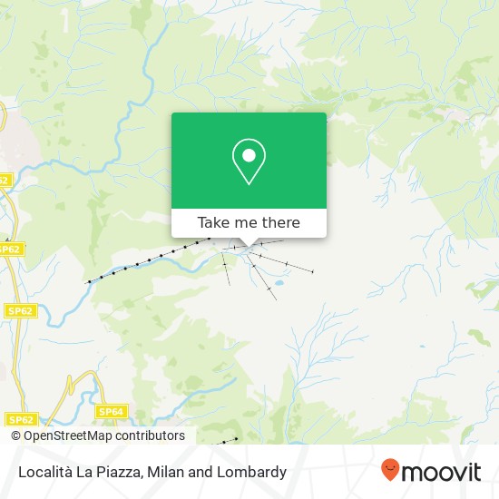 Località La Piazza map