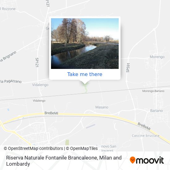 Riserva Naturale Fontanile Brancaleone map