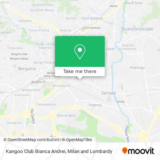 Kangoo Club Bianca Andrei map