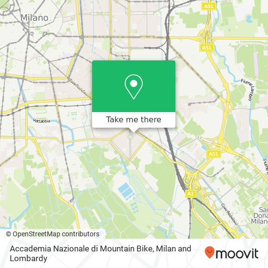 Accademia Nazionale di Mountain Bike map