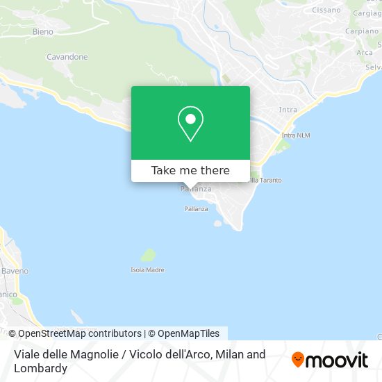 Viale delle Magnolie / Vicolo dell'Arco map