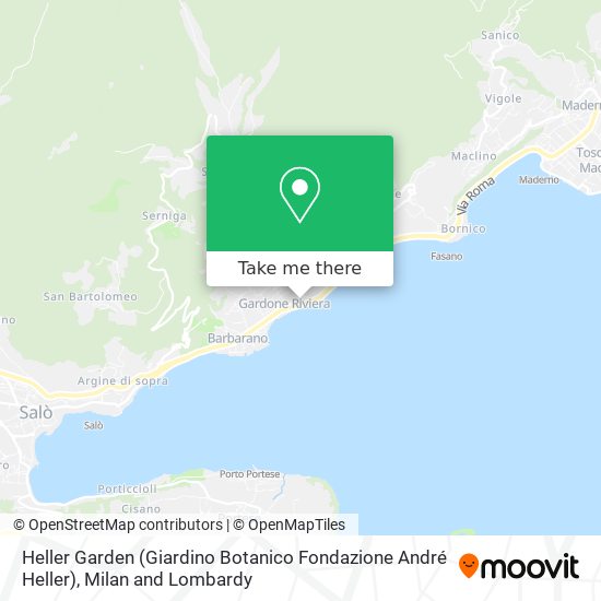 Heller Garden (Giardino Botanico Fondazione André Heller) map