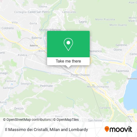 Il Massimo dei Cristalli map