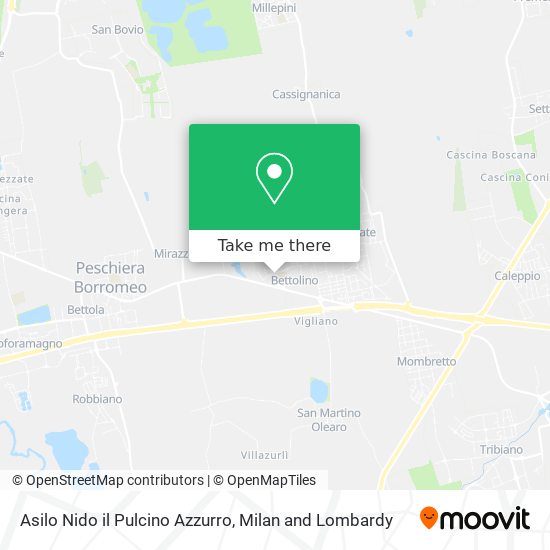 Asilo Nido il Pulcino Azzurro map