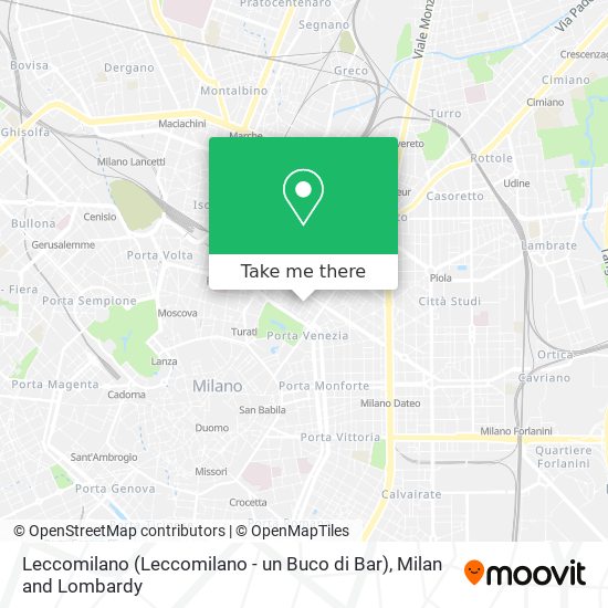 Leccomilano (Leccomilano - un Buco di Bar) map