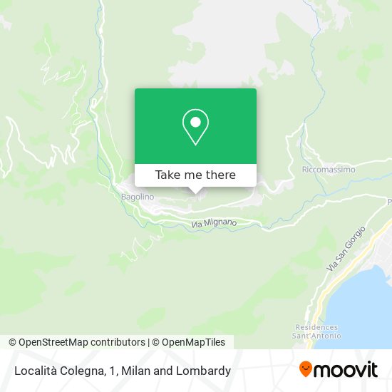 Località Colegna, 1 map