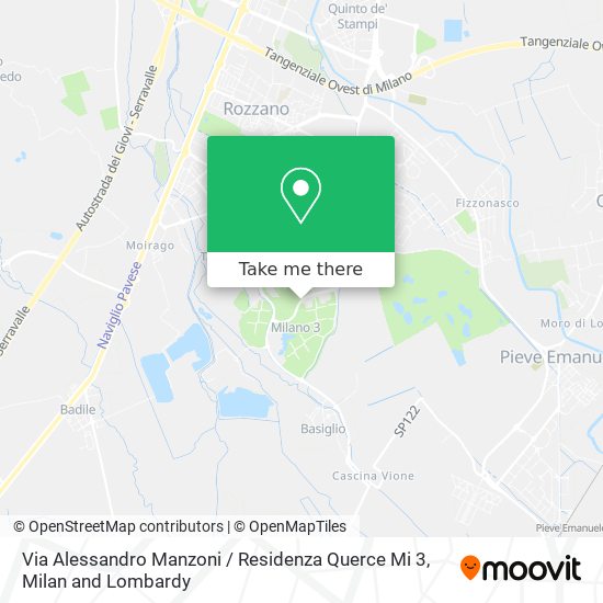 Via Alessandro Manzoni / Residenza Querce Mi 3 map