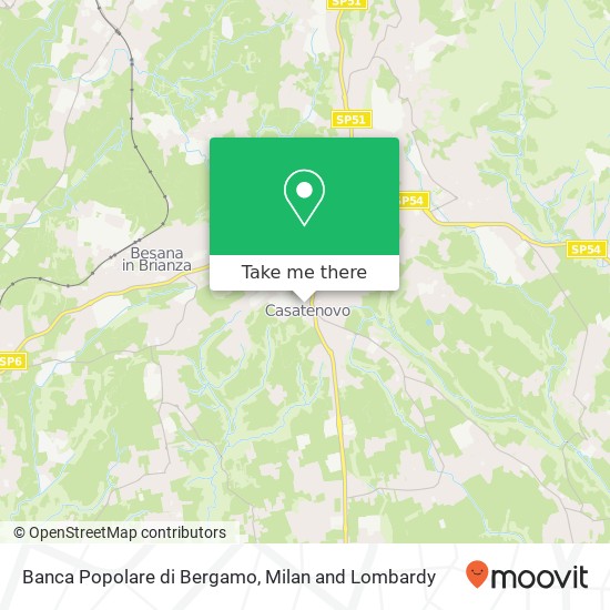 Banca Popolare di Bergamo map