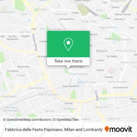 Fabbrica delle Feste Papiniano map