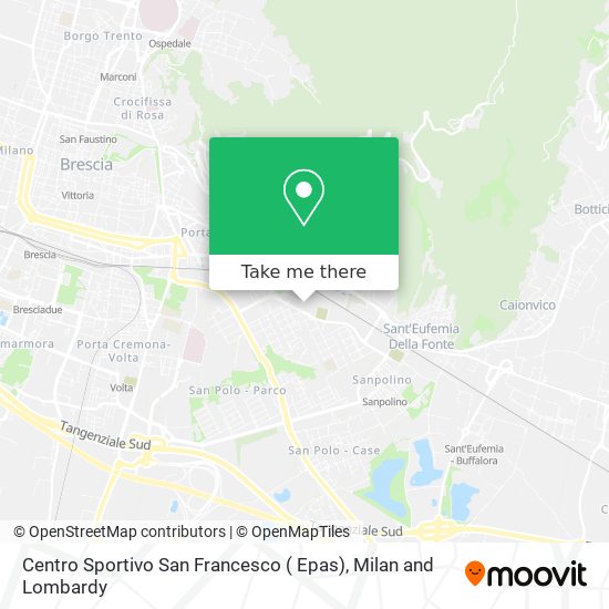 Centro Sportivo San Francesco ( Epas) map