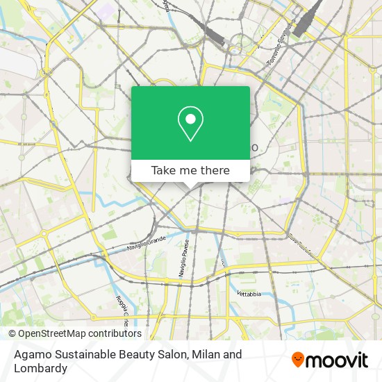 Agamo Sustainable Beauty Salon map