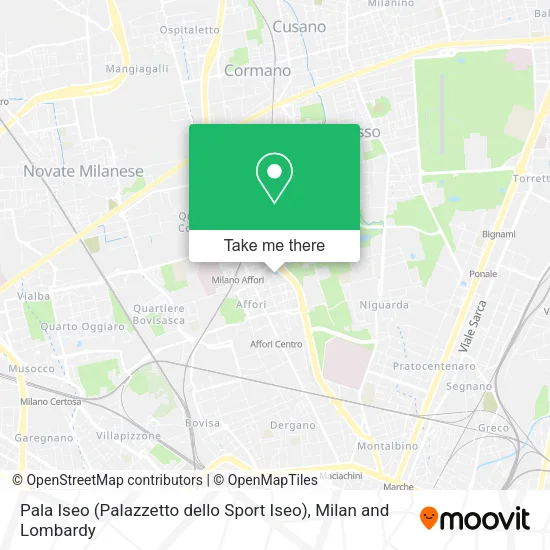 Pala Iseo (Palazzetto dello Sport Iseo) map
